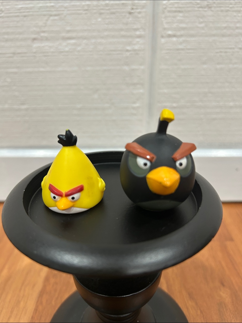 Yellow & Black Angry Bird Character Figures - Playset Pack